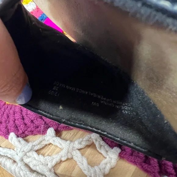 Clarks black leather slide on sandal - Picture 5 of 5